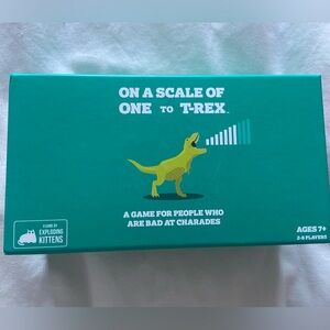 On a scale of one to t rex